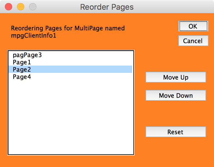 The mDialogBox "Reorder Pages"